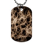 Structure Background Pattern Dog Tag (Two Sides) Back