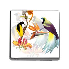 Birds Of Paradise Memory Card Reader (square)