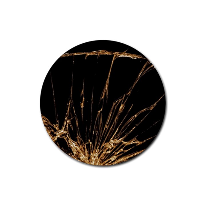 Background Abstract Structure Rubber Round Coaster (4 pack) 