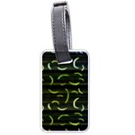 Abstract Dark Blur Texture Luggage Tags (One Side)  Front