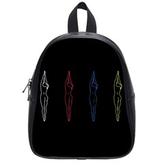 Arctic Monkeys School Bag (small) by Valentinaart