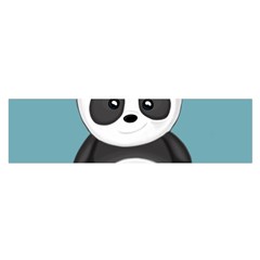 Cute Panda Satin Scarf (oblong) by Valentinaart