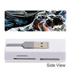 Abstract Flow River Black Memory Card Reader (stick)  by Celenk