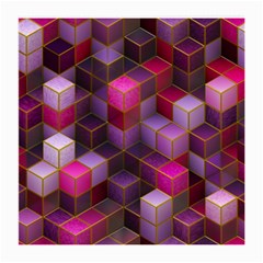 Cube Surface Texture Background Medium Glasses Cloth by Celenk