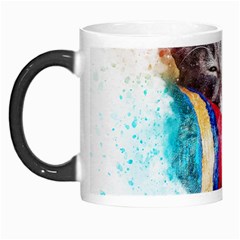 Cat Kitty Animal Art Abstract Morph Mugs by Celenk