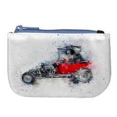 Car Old Car Art Abstract Large Coin Purse