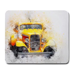 Car Old Art Abstract Large Mousepads by Celenk