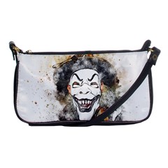 Mask Party Art Abstract Watercolor Shoulder Clutch Bags by Celenk