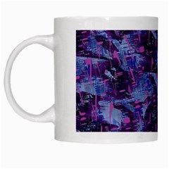 Techno Grunge Punk White Mugs by KirstenStar