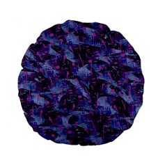 Techno Grunge Punk Standard 15  Premium Flano Round Cushions