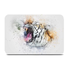 Tiger Roar Animal Art Abstract Plate Mats