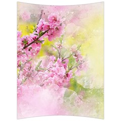 Flowers Pink Art Abstract Nature Back Support Cushion