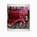 Car Old Car Art Abstract White Mugs Center