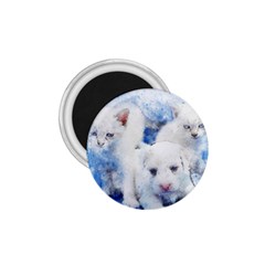 Dog Cats Pet Art Abstract 1 75  Magnets by Celenk