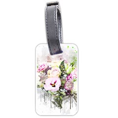 Flowers Bouquet Art Abstract Luggage Tags (one Side)  by Celenk