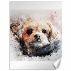 Dog Animal Pet Art Abstract Canvas 36  X 48   by Celenk