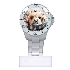 Dog Animal Pet Art Abstract Plastic Nurses Watch by Celenk