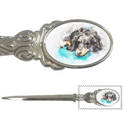 Dog Animal Art Abstract Watercolor Letter Openers by Celenk