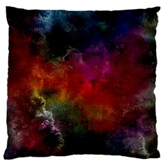 Abstract Picture Pattern Galaxy Large Cushion Case (one Side) by Celenk