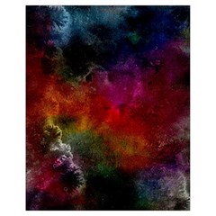 Abstract Picture Pattern Galaxy Drawstring Bag (small) by Celenk