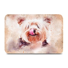 Dog Animal Pet Art Abstract Plate Mats