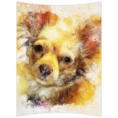 Dog Animal Art Abstract Watercolor Back Support Cushion by Celenk