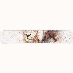 Lion Animal Art Abstract Small Bar Mats by Celenk