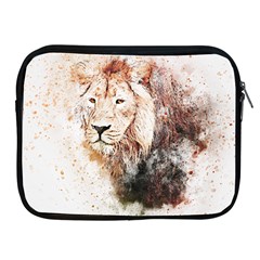 Lion Animal Art Abstract Apple Ipad 2/3/4 Zipper Cases by Celenk