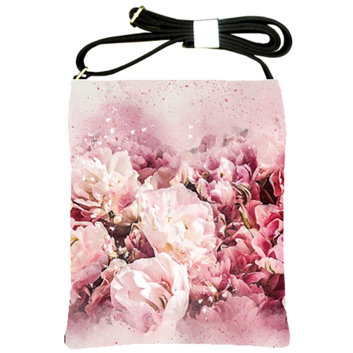 Flowers Bouquet Art Abstract Shoulder Sling Bags