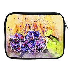 Fruit Plums Art Abstract Nature Apple Ipad 2/3/4 Zipper Cases by Celenk