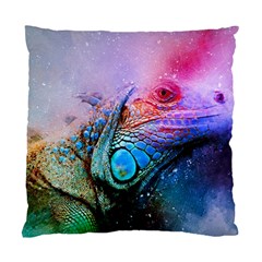 Lizard Reptile Art Abstract Animal Standard Cushion Case (one Side) by Celenk