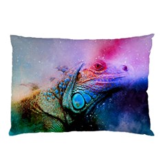 Lizard Reptile Art Abstract Animal Pillow Case (two Sides) by Celenk