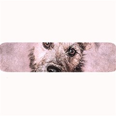 Dog Pet Terrier Art Abstract Large Bar Mats by Celenk