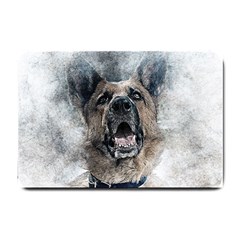 Dog Pet Art Abstract Vintage Small Doormat 