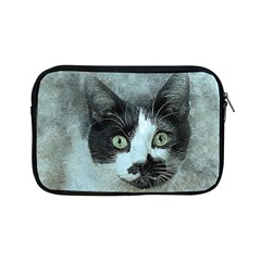 Cat Pet Art Abstract Vintage Apple Ipad Mini Zipper Cases by Celenk