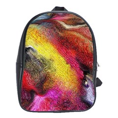 Background Art Abstract Watercolor School Bag (large) by Celenk