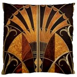 art deco gold Standard Flano Cushion Case (One Side) Front