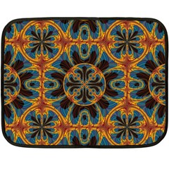 Tapestry Pattern Double Sided Fleece Blanket (mini) 