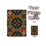 Tapestry Pattern Playing Cards 54 (Mini)  Front - Heart2