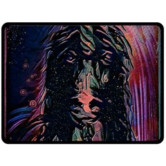 Picsart 12 24 09 38 41 Picsart 12 27 10 29 01 Double Sided Fleece Blanket (large)  by A1me