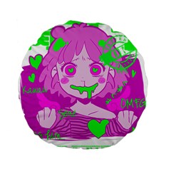 Fujoshi Standard 15  Premium Round Cushions