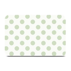 Green Dots Modern Pattern Paper Plate Mats
