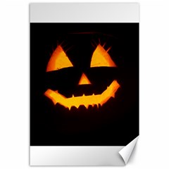 Pumpkin Helloween Face Autumn Canvas 24  X 36  by Celenk