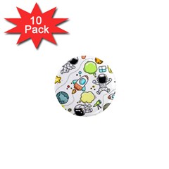 Sketch Set Cute Collection Child 1  Mini Magnet (10 pack) 