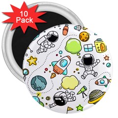 Sketch Set Cute Collection Child 3  Magnets (10 pack) 