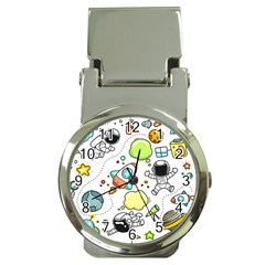 Sketch Set Cute Collection Child Money Clip Watches