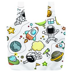 Sketch Set Cute Collection Child Full Print Recycle Bags (L) 