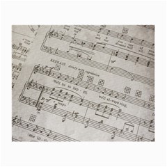 Sheet Music Paper Notes Antique Small Glasses Cloth by Celenk