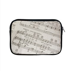 Sheet Music Paper Notes Antique Apple Macbook Pro 15  Zipper Case