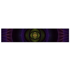 Fractal Blue Eye Fantasy 3d Small Flano Scarf